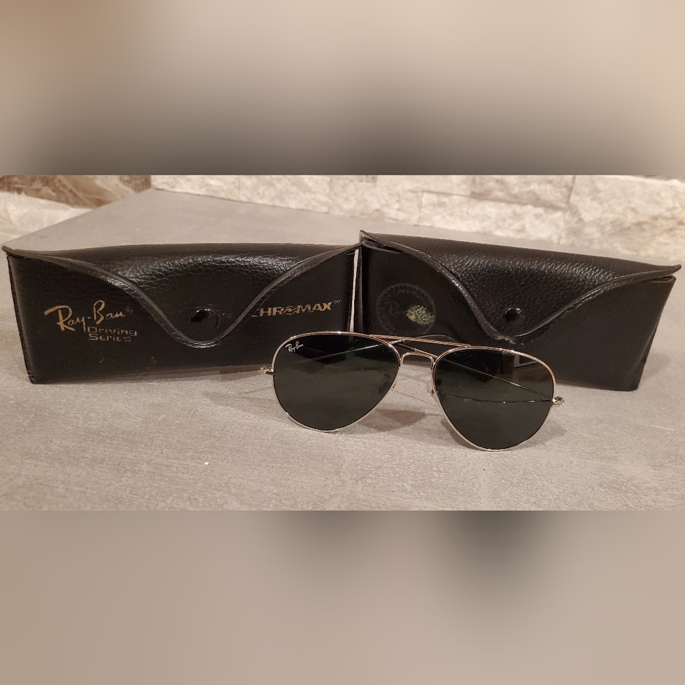 Ray-Ban Aviator Sunglasses With Cases *See Description* - Picture 2 of 5